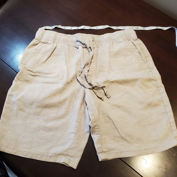 Linen Blend Shorts - Picture 6 of 6